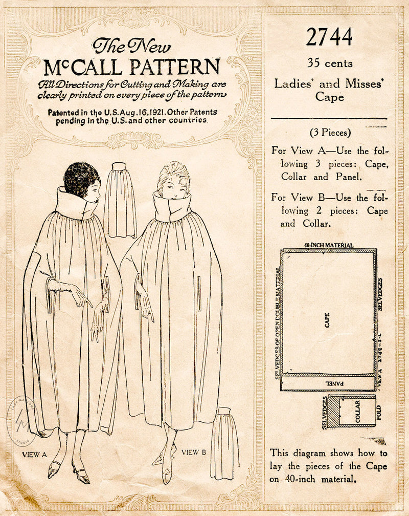McCALL Pattern # 1037 10 Collar Jabot and Cuffs Fabric Sewing Patterns  Vintage - La Paz County Sheriff's Office Dedicated to Service